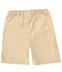 Color:Classic Khaki - Image 2 - Big Boys 8-20 Chino Twill Drawstring Shorts