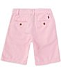 Color:Carmel Pink - Image 2 - Big Boys 8-20 Straight Fit Linen Blend Shorts