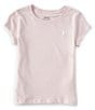 Color:Pink - Image 1 - Big Girls 7-16 Short-Sleeve Essentials T-Shirt
