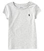 Color:Grey - Image 1 - Big Girls 7-16 Short-Sleeve Essentials T-Shirt