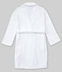Color:White - Image 2 - Big Kids 7-18 Polo Bear Patch Terry Robe