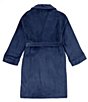 Color:Newport - Image 2 - Big Kids 7-18 Polo Bear Patch Terry Robe