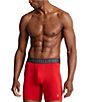 Color:RL 2000 Red/Polo Black/Charcoal Grey - Image 2 - 4D-Flex Performance Air Boxer Briefs 3-Pack