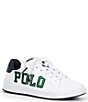 Color:White/Navy/Green - Image 1 - Boys' Heritage Court III Graphic Sneakers (Toddler)