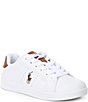 Color:White/Tan - Image 1 - Boys' Heritage Court III Sneakers (Youth)
