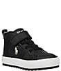 Color:Black/Paper White - Image 1 - Boys' Jaxson Hi-Top Sneakers (Infant)
