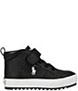 Color:Black/Paper White - Image 2 - Boys' Jaxson Hi-Top Sneakers (Toddler)