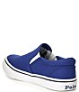 Color:Royal/Blue - Image 3 - Boys' Keaton Beach Shop Bear Slip-On Sneakers (Toddler)