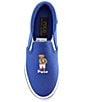 Color:Royal/Blue - Image 5 - Boys' Keaton Beach Shop Bear Slip-On Sneakers (Toddler)
