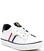 Color:White/Navy/Red - Image 1 - Boys' Rexley Sneakers (Toddler)