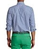 Color:Blue/White - Image 5 - Gingham Oxford Shirt