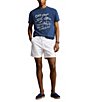 Color:Annapolis Blue - Image 3 - Classic Fit Embroidered Jersey Short Sleeve T-Shirt