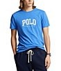 Color:New England Blue - Image 1 - Classic Fit Logo Jersey Short Sleeve T-Shirt