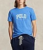 Color:New England Blue - Image 5 - Classic Fit Logo Jersey Short Sleeve T-Shirt