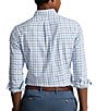 Color:Blue/Green/New Rose Multi - Image 2 - Classic-Fit Multi-Color Plaid Oxford Long-Sleeve Woven Shirt