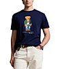 Color:New Port Navy Heritage Bear - Image 1 - Classic Fit Polo Bear Short Sleeve T-Shirt