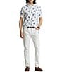 Color:Skipper Bearwaiian White - Image 3 - Classic-Fit Polo Bear Skipper Bearwaiian Mesh Short-Sleeve Polo Shirt