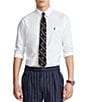 Color:White - Image 1 - Classic-Fit Stretch Oxford Long-Sleeve Woven Shirt