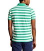 Color:Classic Kelly/White - Image 2 - Classic Fit Striped Mesh Short Sleeve Polo Shirt