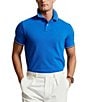 Color:Heritage Blue - Image 1 - Classic Fit Tipped Mesh Short Sleeve Polo Shirt