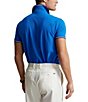 Color:Heritage Blue - Image 2 - Classic Fit Tipped Mesh Short Sleeve Polo Shirt