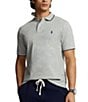Color:New Andover Heather - Image 1 - Classic Fit Tipped Mesh Short Sleeve Polo Shirt
