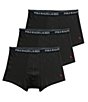 Color:Polo Black/RL 2000 Red - Image 1 - Classic Fit Assorted Boxer Briefs 3-Pack