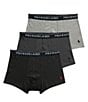 Color:Andover Heather/Madison Heather/Polo Black - Image 1 - Classic Fit Assorted Boxer Briefs 3-Pack