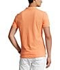 Color:Beach Orange Heather - Image 2 - Custom Slim Fit Solid Mesh Polo Shirt