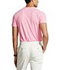 Color:Course Pink - Image 2 - Custom Slim-Fit Jersey Crewneck Short-Sleeve T-Shirt