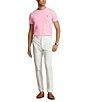 Color:Course Pink - Image 3 - Custom Slim-Fit Jersey Crewneck Short-Sleeve T-Shirt