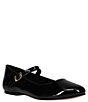 Color:Black - Image 1 - Girls' Kinslee Patent Leather Mary Janes (Toddler)