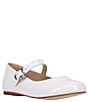 Color:White - Image 1 - Girls' Kinslee Patent Leather Mary Janes (Toddler)