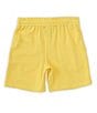 Color:Oasis Yellow - Image 2 - Little Boys 2T-7 Spa Graphic Terry Shorts