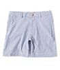 Color:Blue Seersucker - Image 1 - Little Boys 2T-7 Stretch Seersucker Shorts