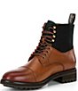 Color:Polo Pale Russet/Black - Image 4 - Men's Bryson Leather and Wool Cap-Toe Boots