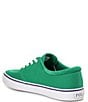 Color:Green/Royal - Image 3 - Men's Faxon Embroidered Logo Lace-Up Sneakers