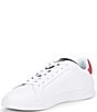 Color:White/Red/Navy - Image 4 - Men's Heritage Court II Sneakers