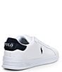 Color:White/Navy - Image 2 - Men's Heritage Court III Leather Sneakers