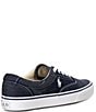 Color:Navy - Image 2 - Men's Keaton Chambray Lace-Up Sneakers