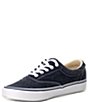 Color:Navy - Image 4 - Men's Keaton Chambray Lace-Up Sneakers