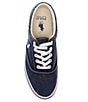 Color:Navy - Image 5 - Men's Keaton Chambray Lace-Up Sneakers