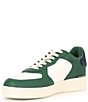 Color:Cream/Green/Yellow - Image 4 - Men's Master Court Leather Sneakers