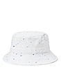 Color:White - Image 2 - Polo Bear Paint-Splatter Bucket Hat