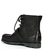 Color:Black - Image 3 - Men's Ranger Leather Buckle Boots