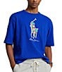 Color:Sapphire Star - Image 1 - Relaxed-Fit Big Pony Jersey Short Sleeve T-Shirt