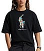 Color:Polo Black - Image 1 - Relaxed-Fit Big Pony Jersey Short Sleeve T-Shirt