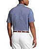 Color:Beach Royal/Ceramic White - Image 2 - RLX Golf Classic Fit Striped Stretch Short Sleeve Polo Shirt