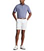 Color:Beach Royal/Ceramic White - Image 3 - RLX Golf Classic Fit Striped Stretch Short Sleeve Polo Shirt