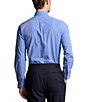 Color:Blue - Image 2 - Slim-Fit Stretch End-on-End Long Sleeve Woven Shirt